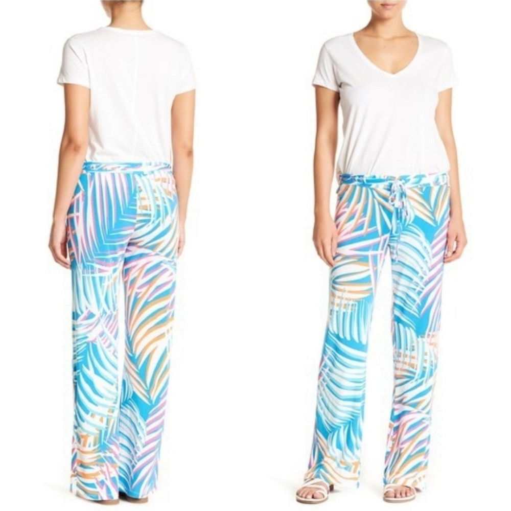 Tori Richard Honolulu Palms Print Pants - Picture 2 of 6